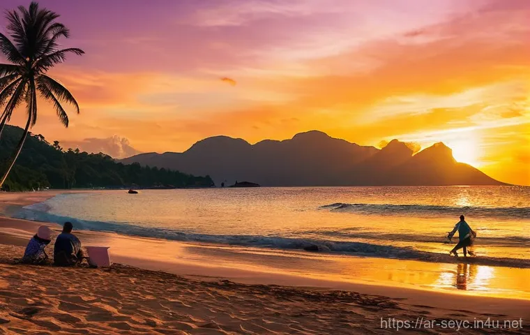 세이셸 마헤섬 여행 팁 - **Prompt 2: Vibrant Mahé Underwater Paradise** "An enchanting underwater scene in the clear, war...